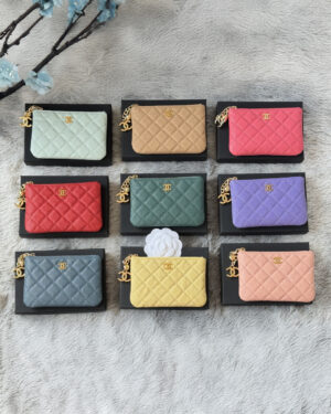 [샤넬] 미니파우치 동전지갑 A50168