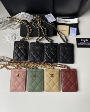 [샤넬] 체인달린 카드홀더 A81110 (8 Colors)