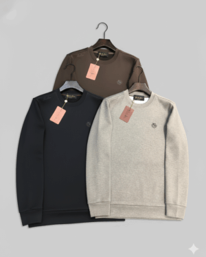 [로로피아나]  크루넥 스웨트 셔츠 (3 COLORS)