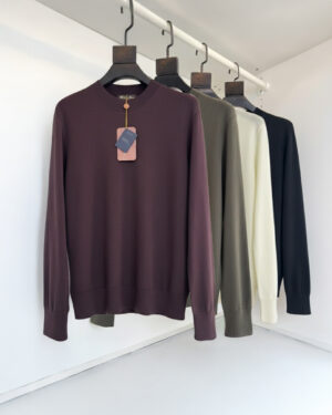 [로로피아나] 크루넥 스웨터 (4 COLORS)