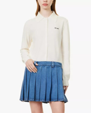 [미우미우] 캐시미어 니트 가디건 (3 COLORS)