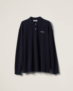 [미우미우] 피케 폴로 셔츠