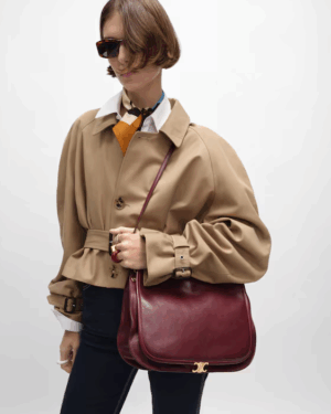 [셀린느] 소프트 트리옹프 베사체 - 서플 샤이니 램스킨 123632T88