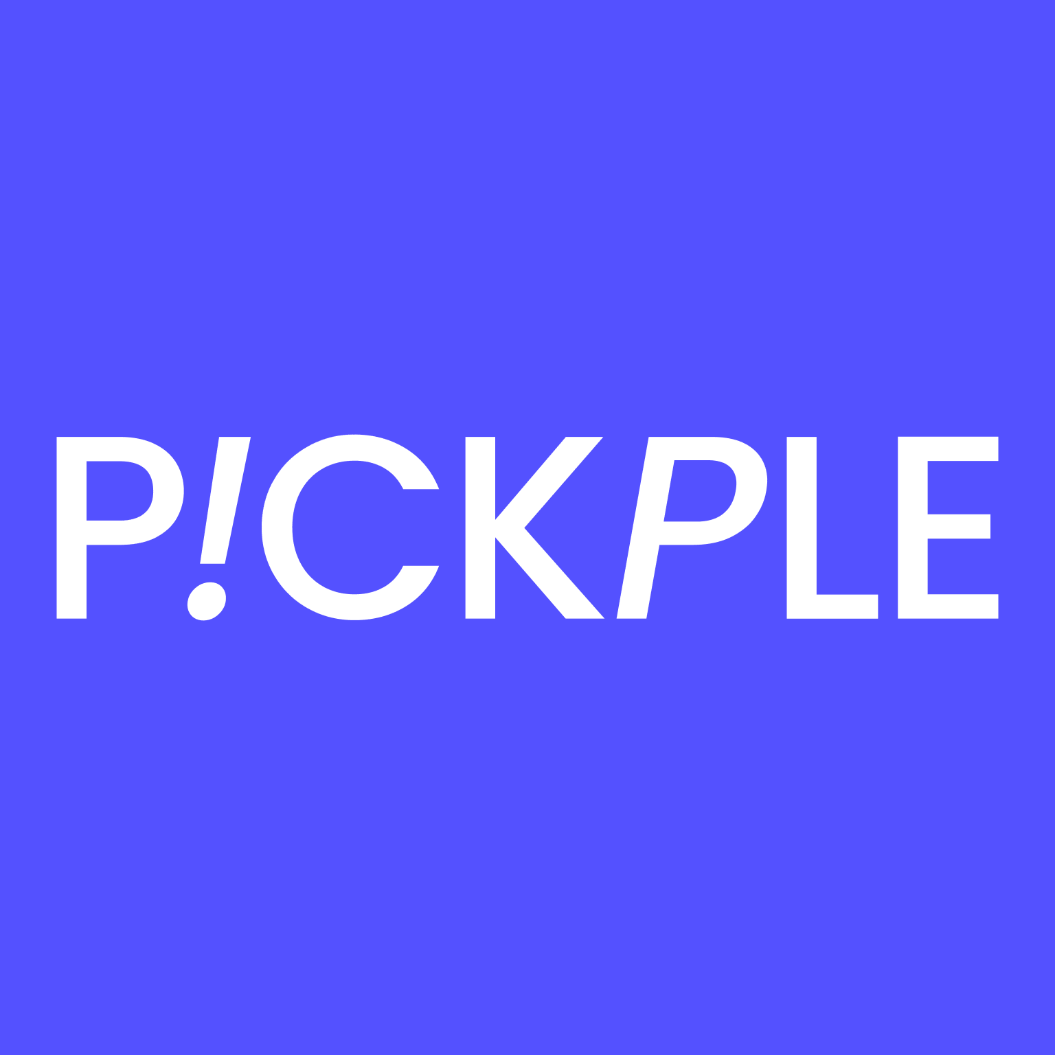 PICKPLE 프로젝트 로고