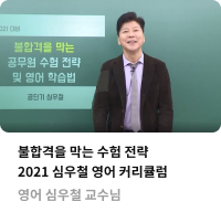 영어 심우철 교수님