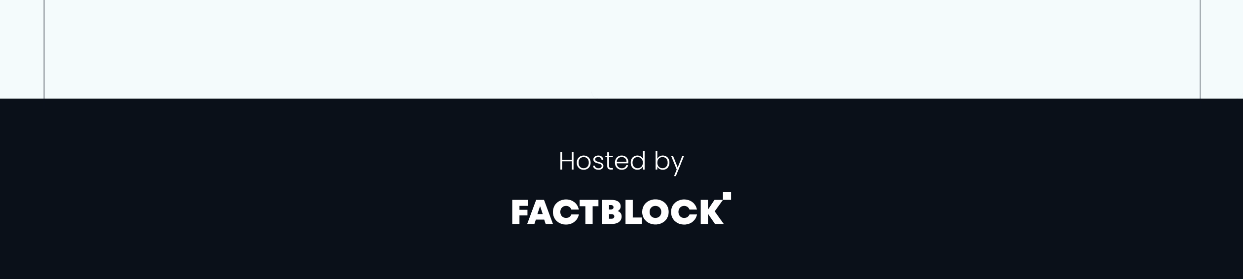 Hosted by FACTBLOCK