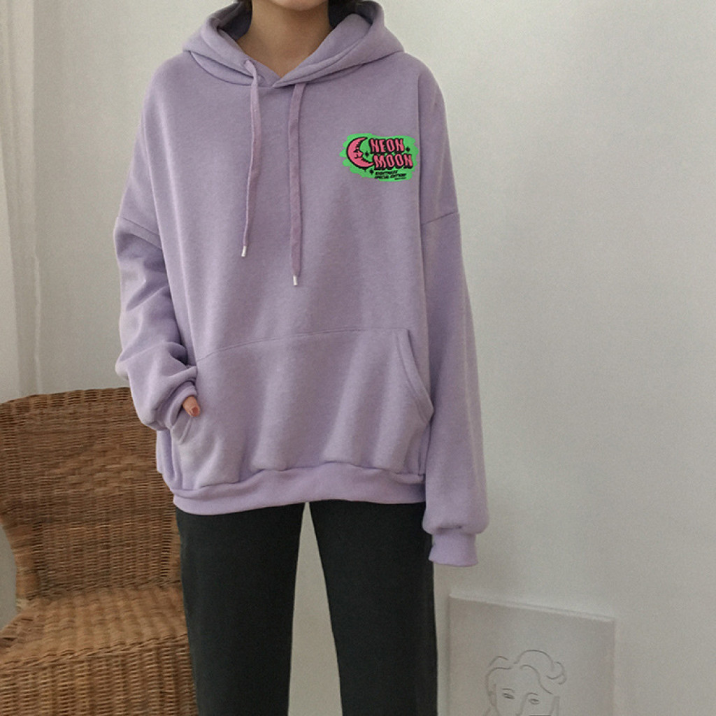 neon moon sweatshirt