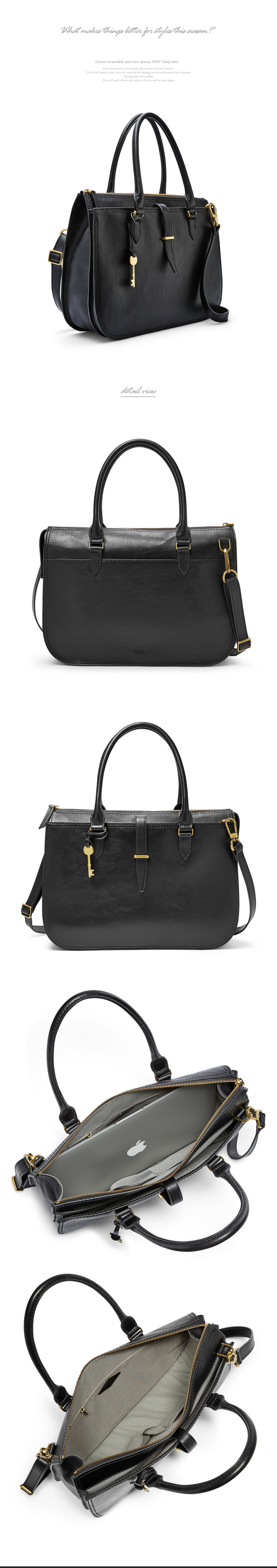 파슬 여성가방 라이더 ZB7626001 Black