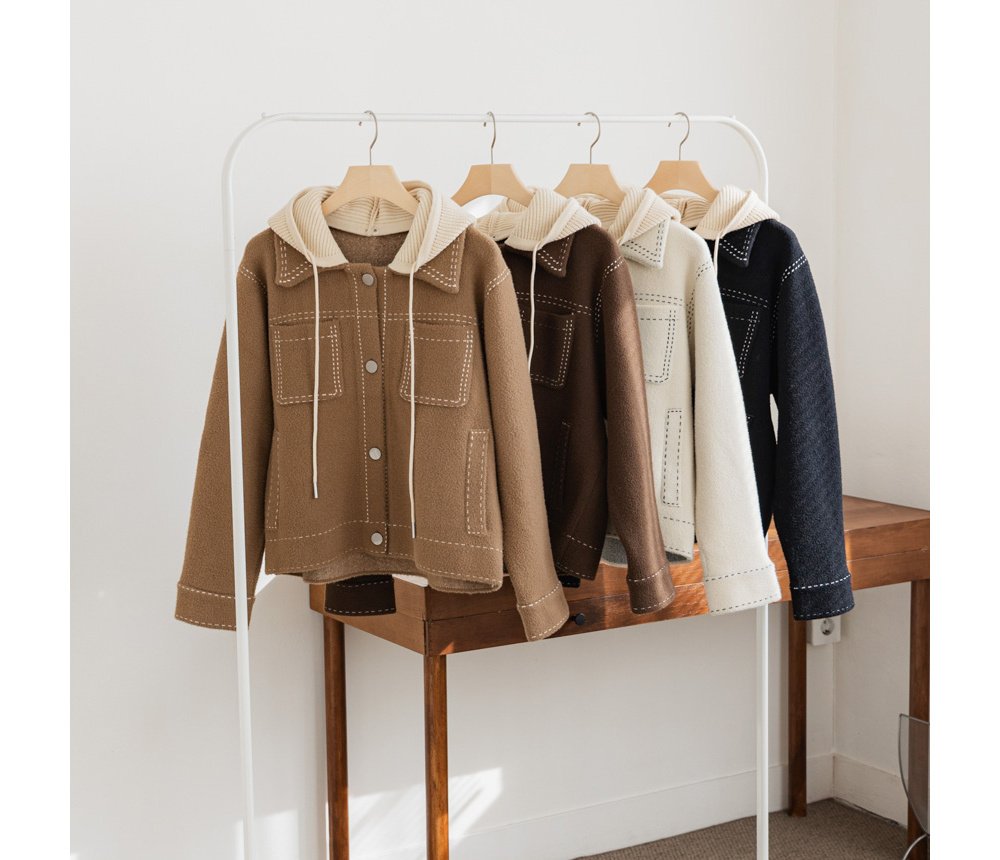 재킷 모델 착용 이미지-S23L1