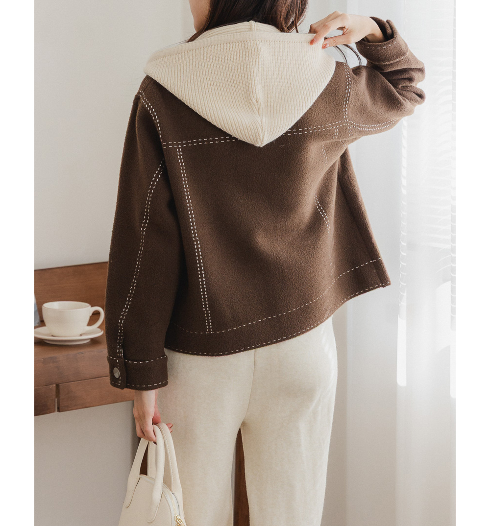 재킷 모델 착용 이미지-S23L12