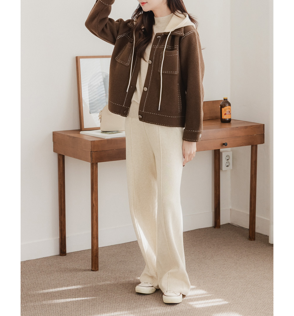 재킷 모델 착용 이미지-S23L15