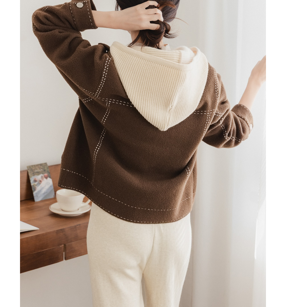 재킷 모델 착용 이미지-S23L19