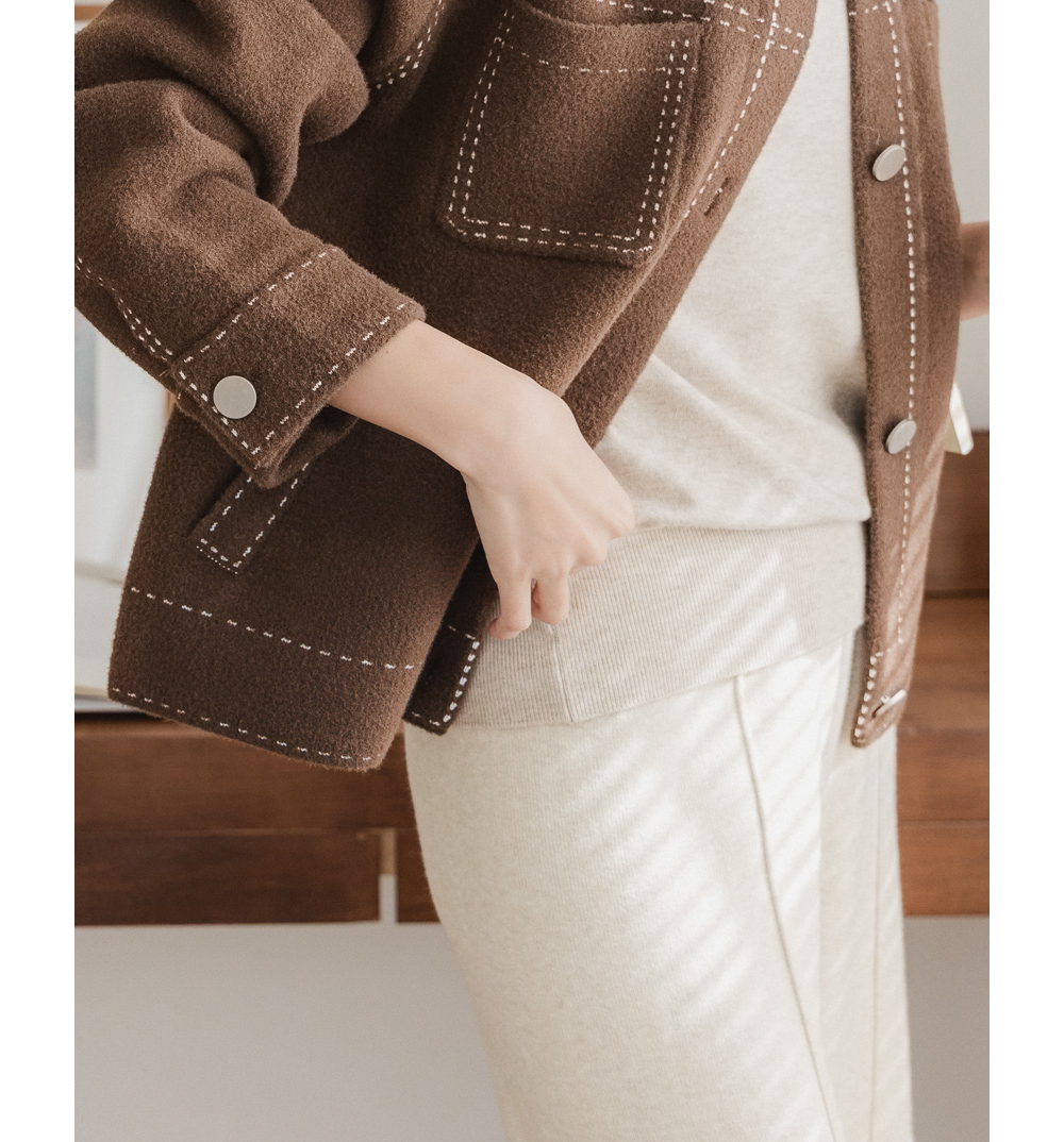 재킷 모델 착용 이미지-S23L27