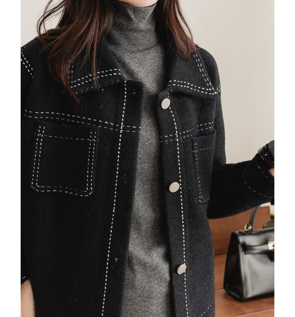 재킷 모델 착용 이미지-S23L40