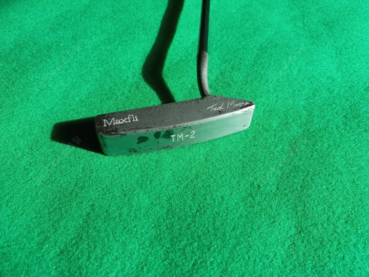 Putter vintage Maxfli Tad Moore TM-2 35 avec couvercle main droite