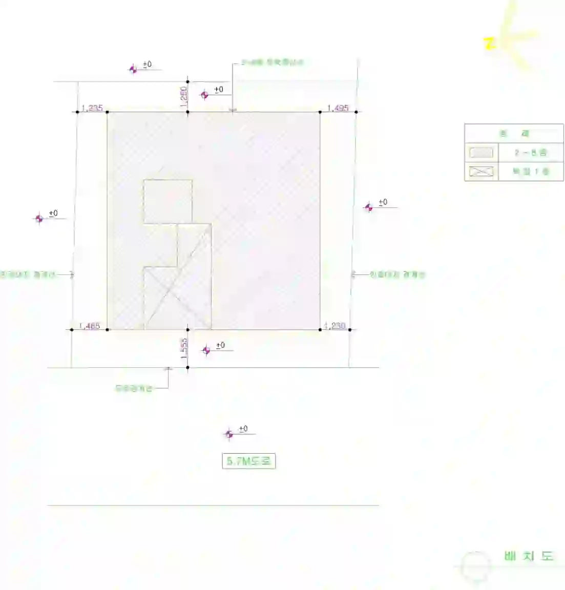 금강아트빌 배치도 이미지