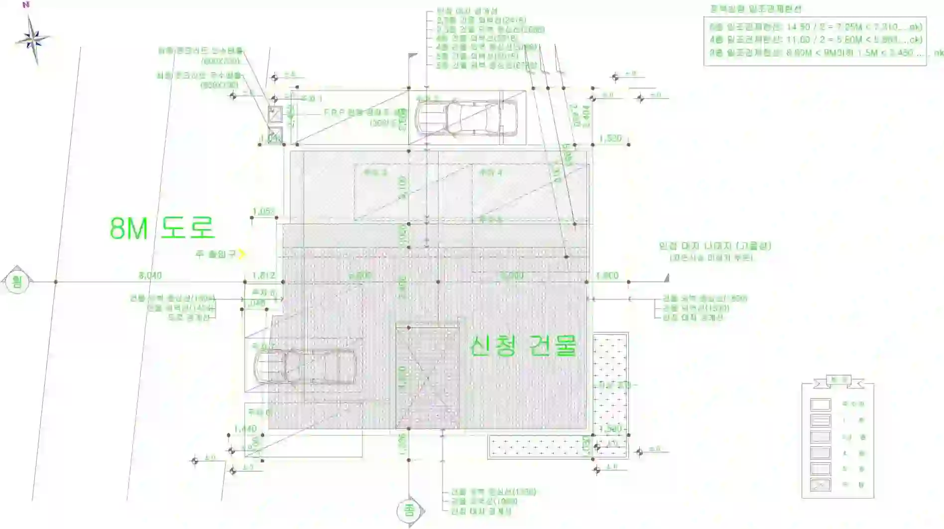 차오름 배치도 이미지
