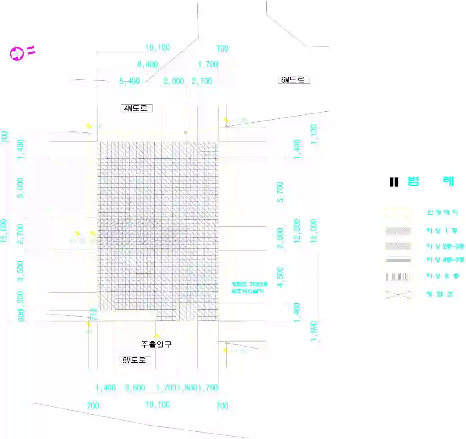 한정오피스텔 배치도 이미지