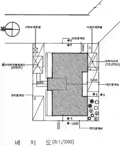 세종빌라 배치도 이미지