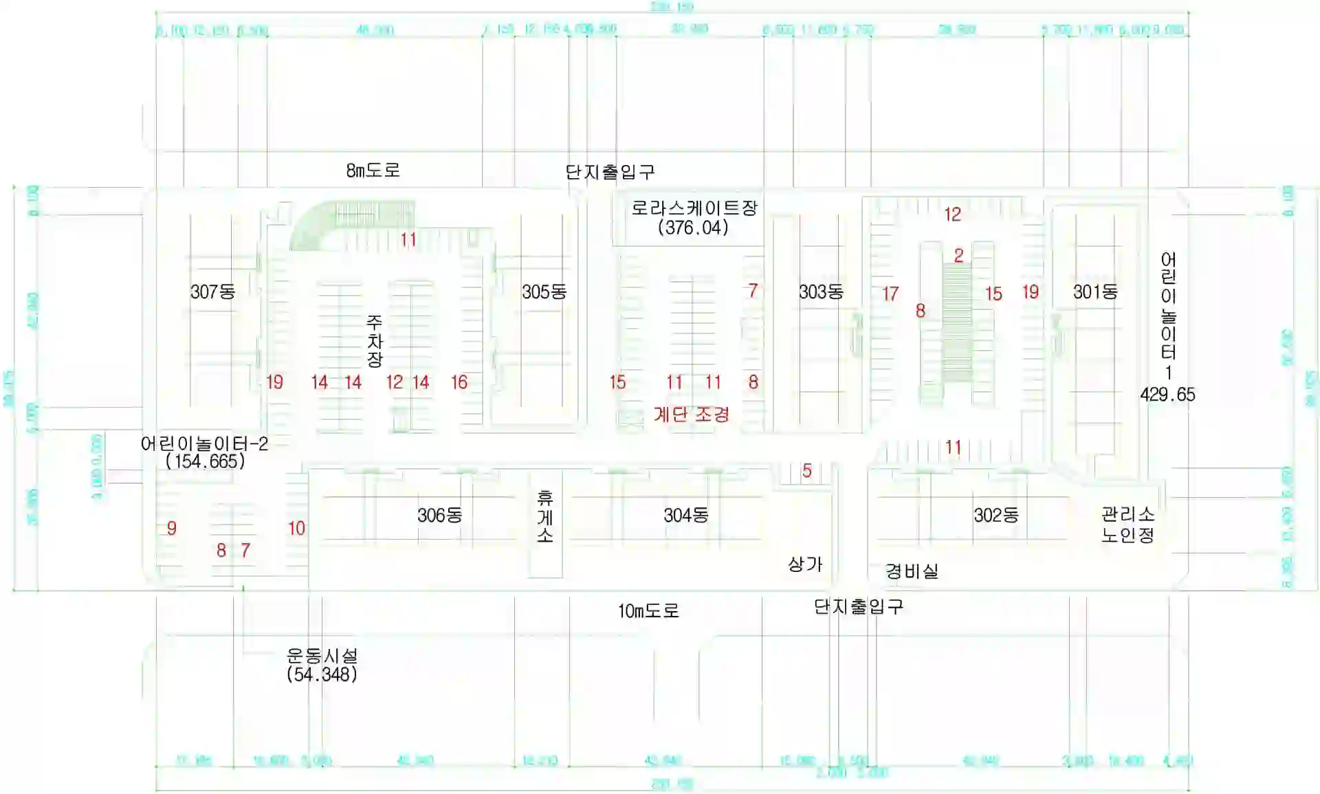 두산3차 배치도 이미지