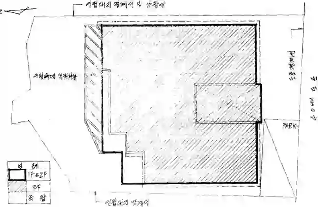다가구주택 배치도 이미지