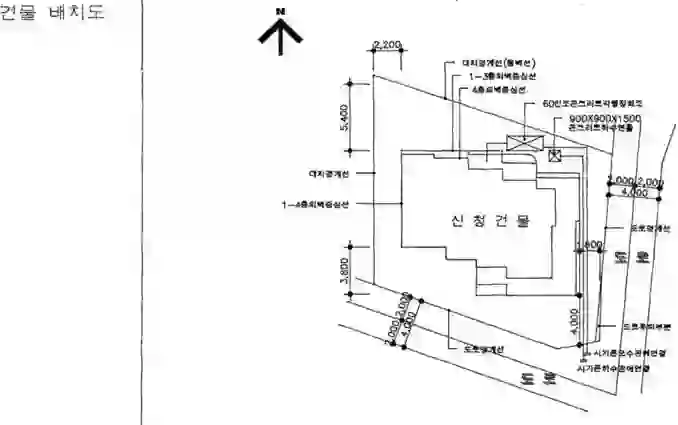 삼진빌라 배치도 이미지