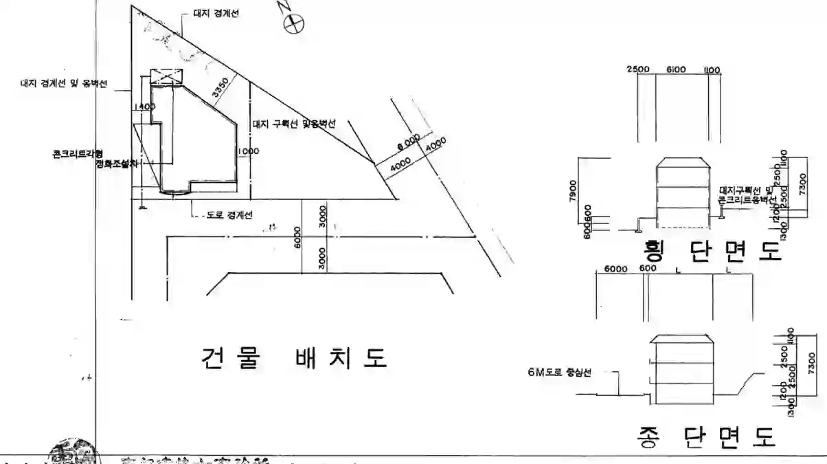 진달래 배치도 이미지