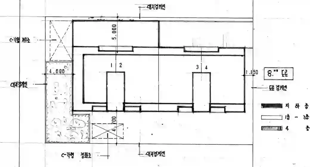 심곡빌라 배치도 이미지