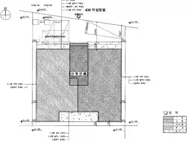 진주마을 배치도 이미지
