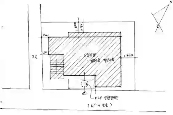 다가구주택 배치도 이미지