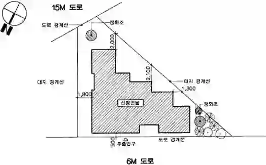 석탑빌라 배치도 이미지
