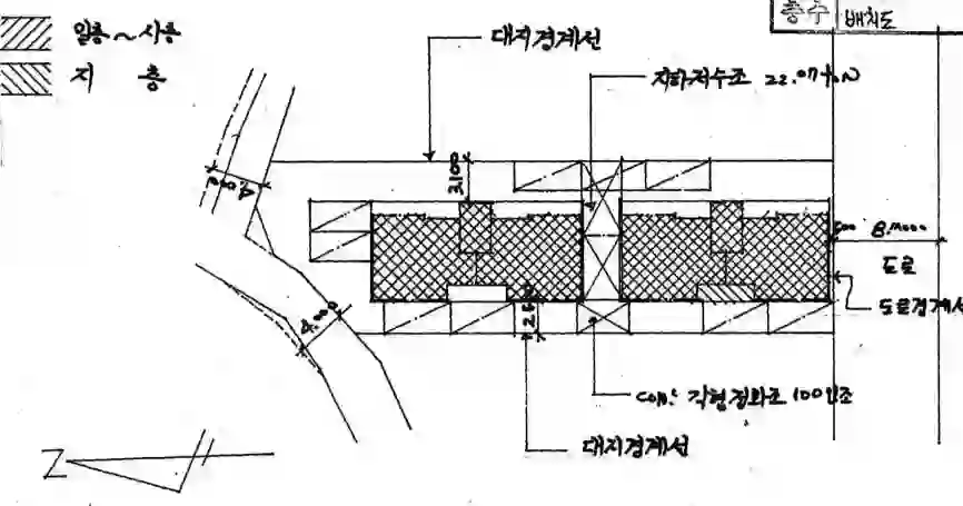 고려아트빌라 배치도 이미지