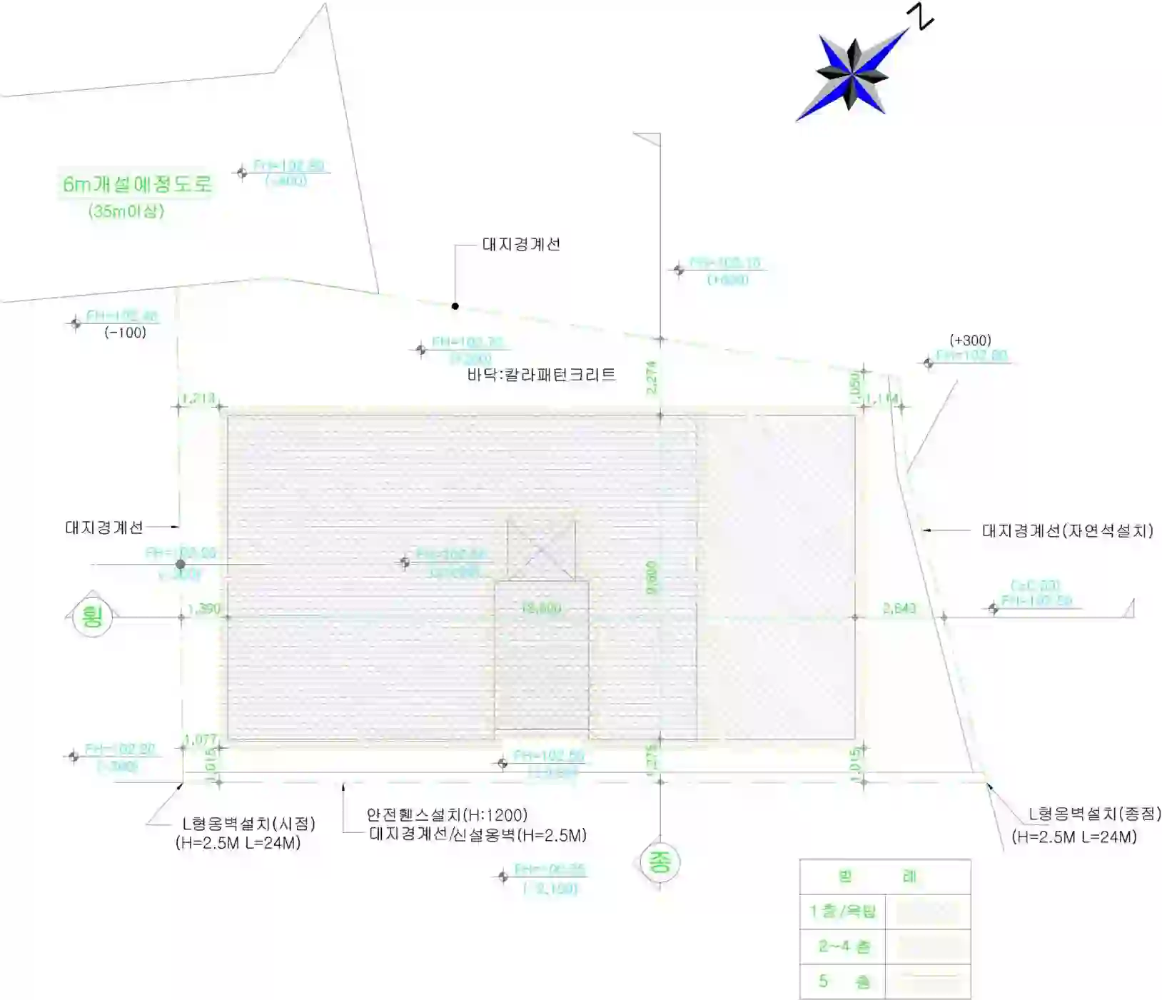 갤러리하우스104동 배치도 이미지