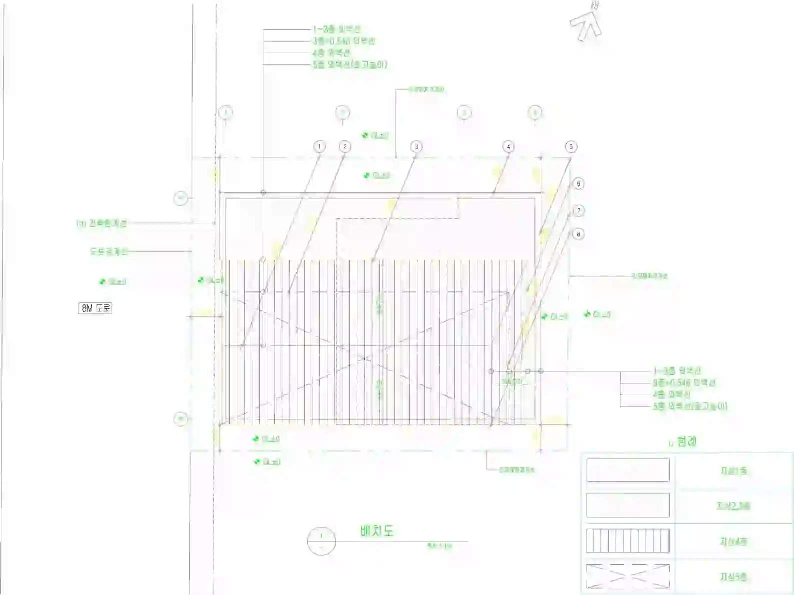 샤갈하우스3 배치도 이미지