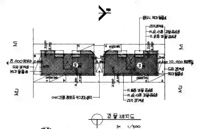 진흥빌라 배치도 이미지