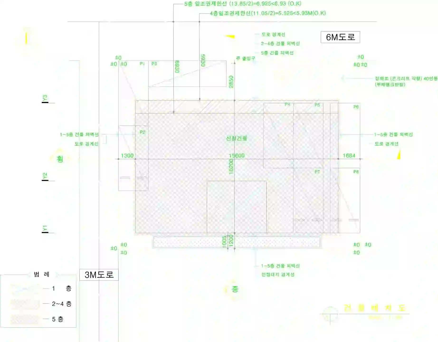 정원풍경채 배치도 이미지