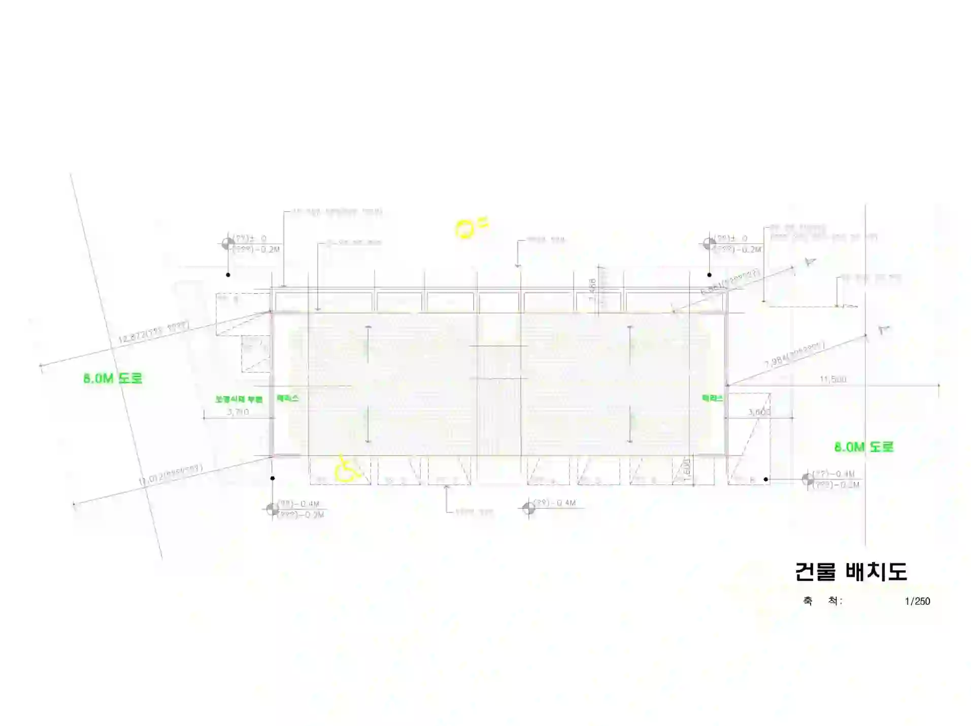 천우명품빌B 배치도 이미지