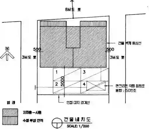 현대파크빌라 배치도 이미지