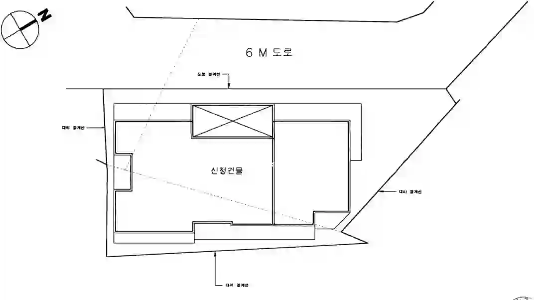 회정그린빌라 배치도 이미지