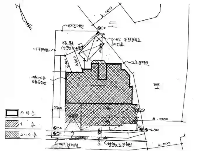 동방빌라 배치도 이미지