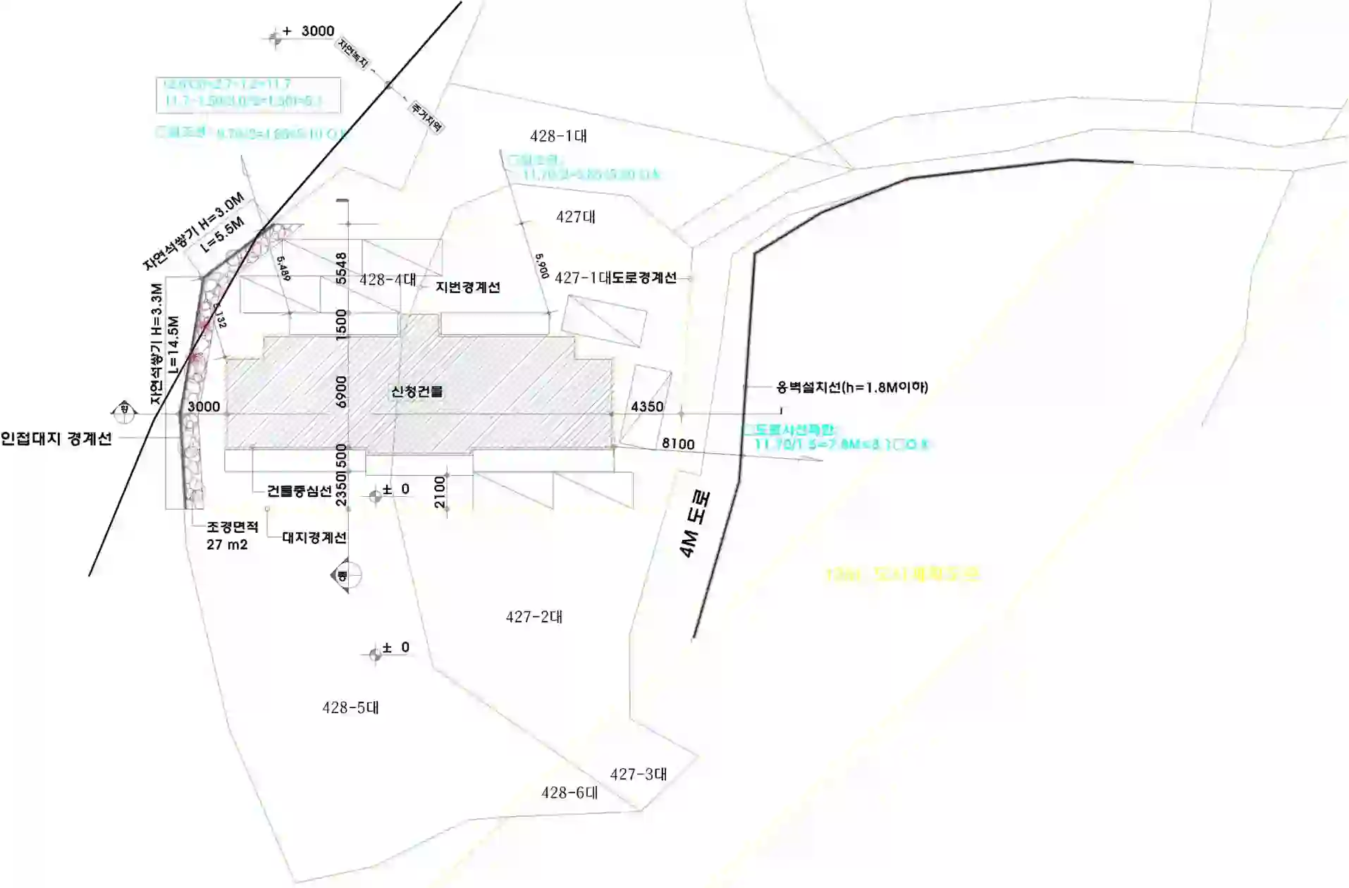 강남씨티 배치도 이미지