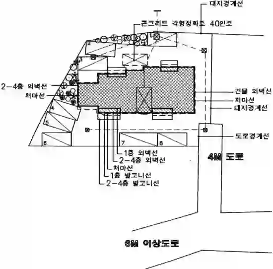 청암그린타운 배치도 이미지