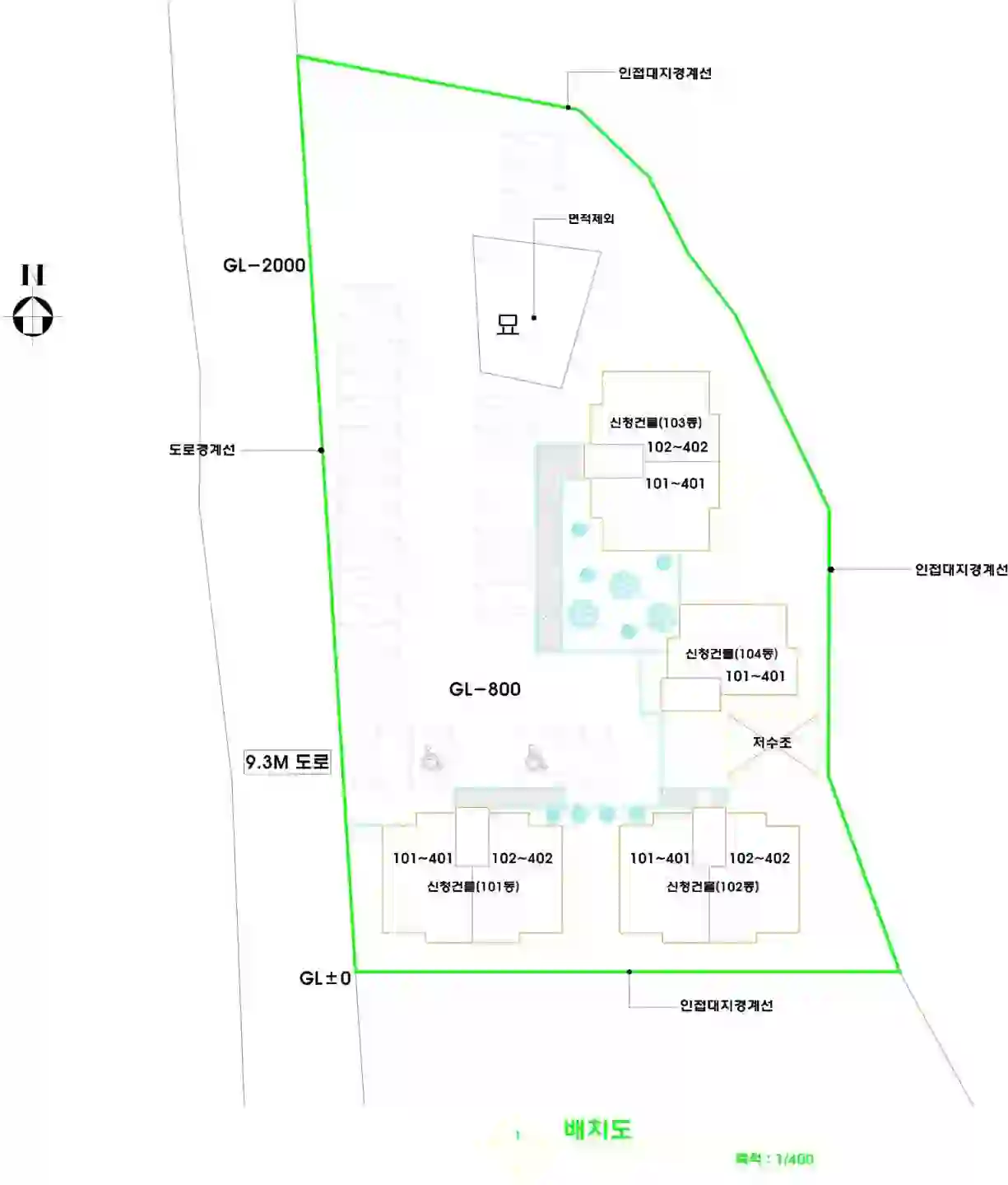 해송 배치도 이미지