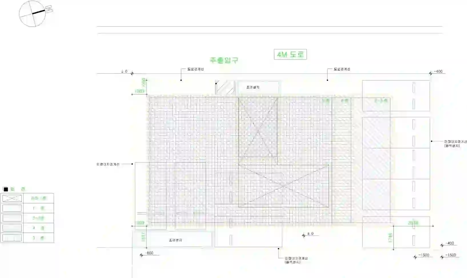 아람채5차 배치도 이미지