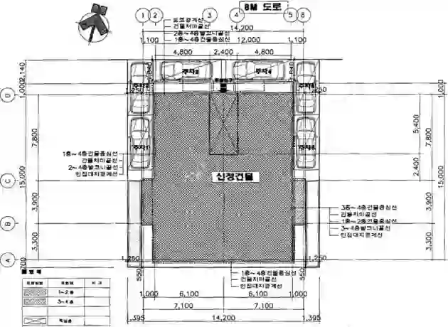 주원빌 배치도 이미지