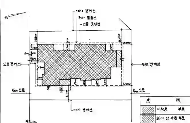 극동빌라 배치도 이미지
