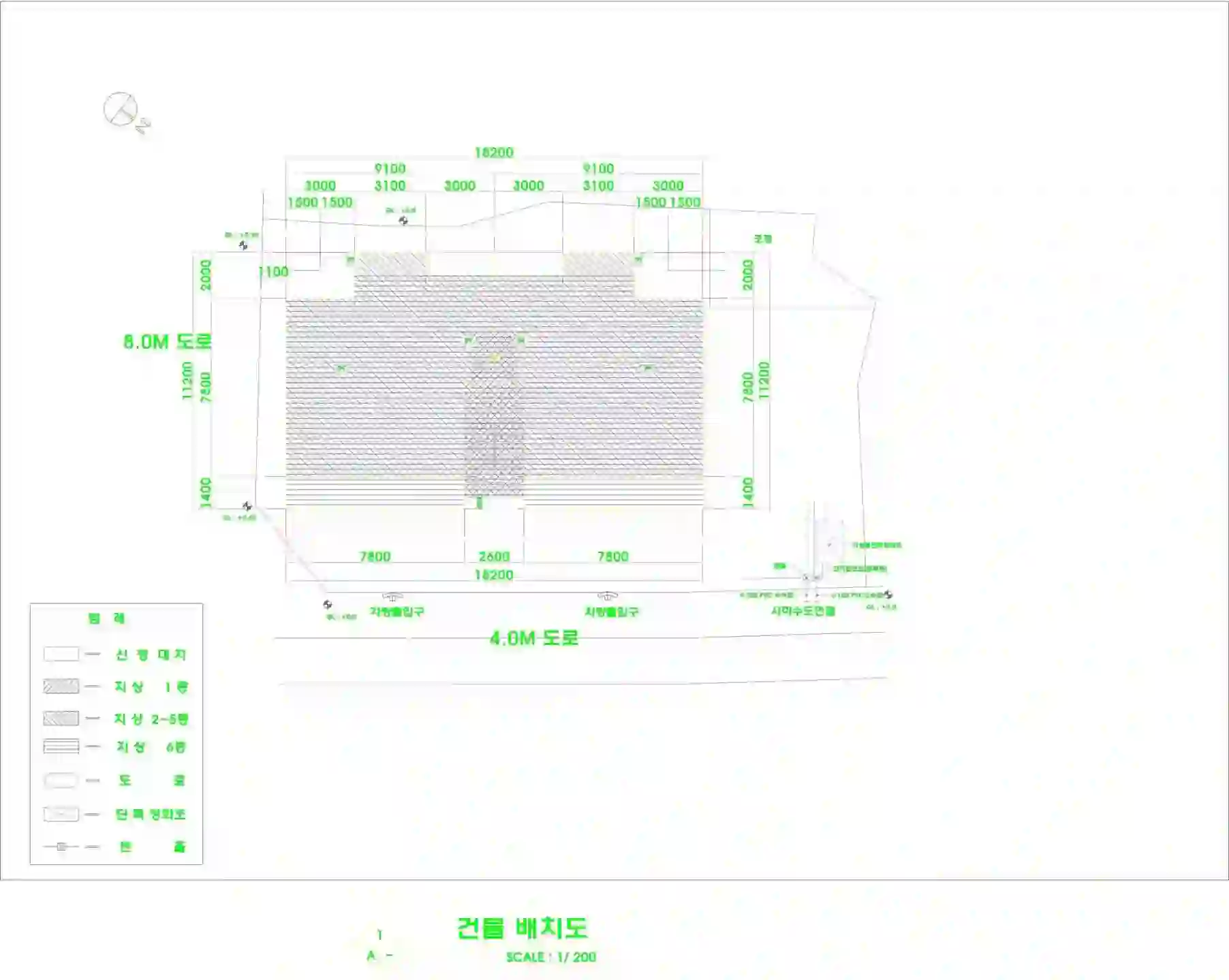 수영하이빌 배치도 이미지