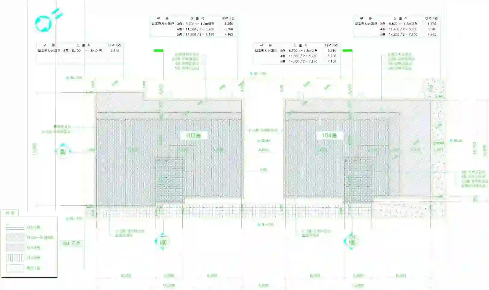 한그루103동 배치도 이미지