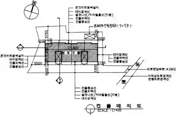 삼두빌라 배치도 이미지