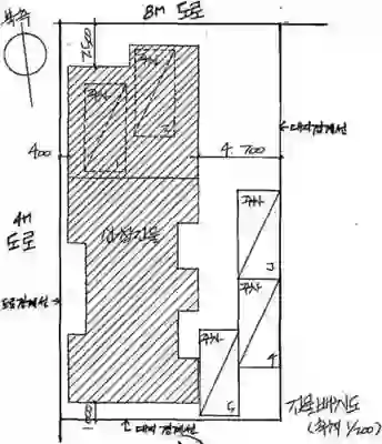 삼미빌라 배치도 이미지
